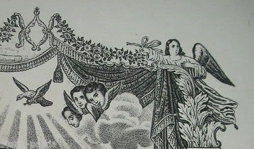 Litografia Maria SS. Di Mezz'Agosto, Scafa, Napoli, Metà XIX Secolo