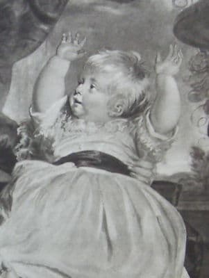 Nobiltà Inglese: Grande Stampa Decorativa Con Stemma Araldico