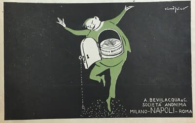 Antica Pubblicitaria   Conserve Bevilacqua   Artista Sinopico   Mobili Paleari   Lissone