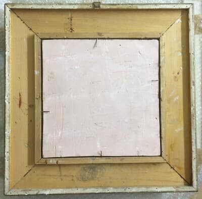 Arte Devozionale: Pannello Policromo Decorativo Con Madonna