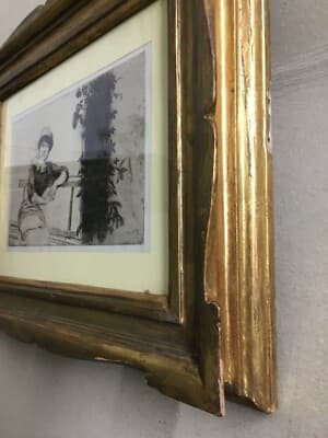 Giuseppe De Nittis: Incisione Originale Dalla Gazette Des Beaux Arts