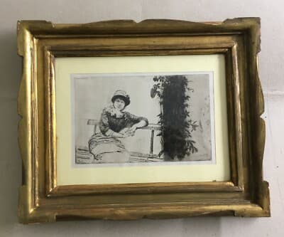 Giuseppe De Nittis: Incisione Originale Dalla Gazette Des Beaux Arts