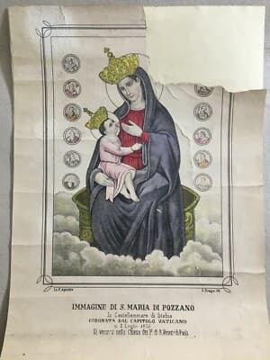 Arte Popolare Devozionale: Madonna Di Pozzano, Castellammare Di Stabia, Apicella