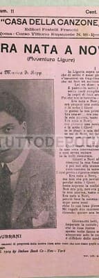 Musica, Canzone, Liguria: Avventura Ligure, Lubrani, Ripp. Antico Foglio Volante