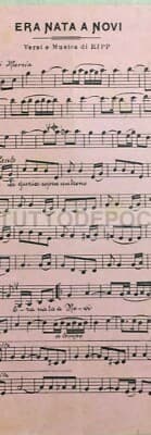 Musica, Canzone, Liguria: Avventura Ligure, Lubrani, Ripp. Antico Foglio Volante