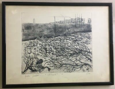 Marche, Civitanova: Veduta Panoramica Con Palazzi In Costruzione, Edilizia E Barche