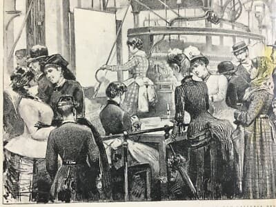 Filatura Cotone, Tessitura, Ombrelli, Tipografia, Fiori Artificiali, Cioccolato: Esposizione Di Torino 1884