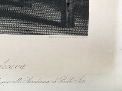 L'Annunciazione Del Guercino: Incisione Di Gaetano Guadagnini, 1850