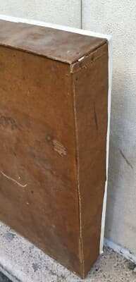 Arte Popolare Devozionale Meridionale   Madonna Del Rosario   Pompei   Rara Bacheca