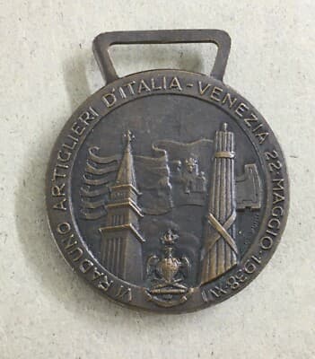 Militaria, Artiglieria, Venezia, Raduno 1938, Damiano Chiesa