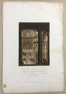 Interno Della Basilica Di San Lorenzo A Milano