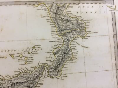 Antica Cartografia Meridionale: Calabria, Sicilia, Malta E Isole Lipari