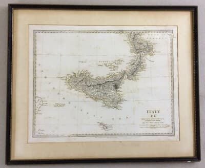 Antica Cartografia Meridionale: Calabria, Sicilia, Malta E Isole Lipari