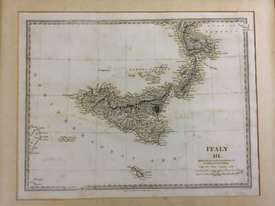 Antica Cartografia Meridionale: Calabria, Sicilia, Malta E Isole Lipari