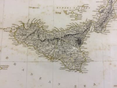Antica Cartografia Meridionale: Calabria, Sicilia, Malta E Isole Lipari