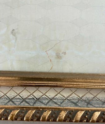 Musica E Musicisti: Coppia Di Musicanti Con Strumenti Musicali. Antica Stampa Del Primo '900