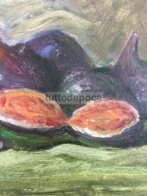 Arte Contemporanea   Dipinto Da Collezione   Giovanni Curci   Esposizione A Bari   1958