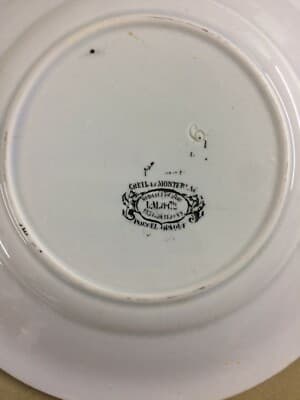 Folklore: Mestieri, Falegname Ed Ebanisteria. Artistico Piatto Da Collezione Creil