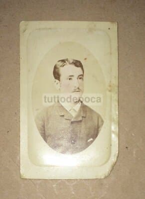 Molise, Campobasso, Ritratto Maschile, Fotografia Di A. Trombetta