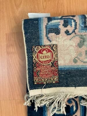 Tappeto Orientale Artistico Con Motivi Floreali   CITO Torino