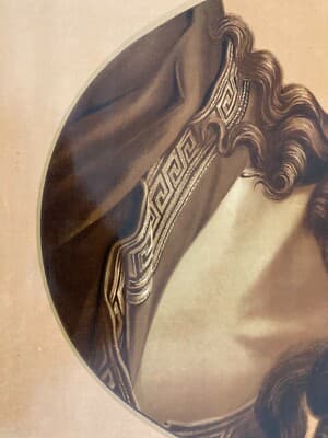 Ecce Homo, Antica Cromolitografia Devozionale, Antonio Vicenzi, Bassano