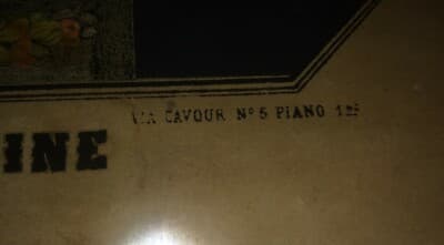 Stampa Popolare Devozionale: Madonna Del Carmine, Litografia A Colori Di Carlo Verdoni, Torino