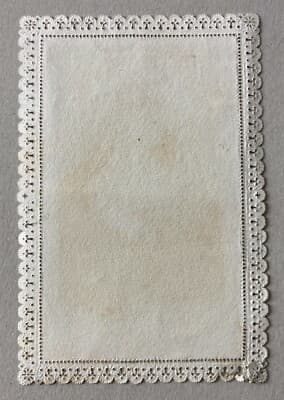 Arte Popolare Devozionale: Madonna Della Purità. Santino Leonardi Santamaria, XIX Secolo