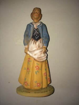 Folklore Regionale: Costumi Tradizionali   Puglia, Modugno. Donna Modugnese Del '300