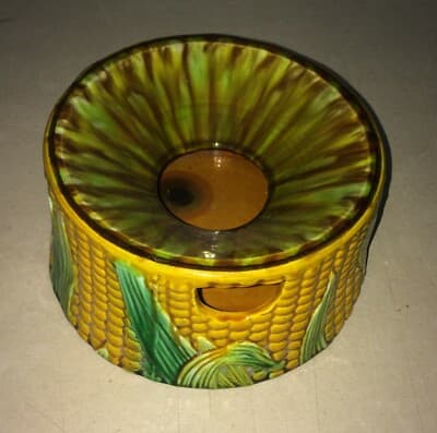 Soprammobile Artistico In Ceramica A Forma Di Mais