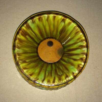 Soprammobile Artistico In Ceramica A Forma Di Mais