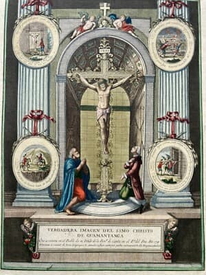 Arte Popolare Devozionale: Perù, Lima. Passione Di Gesù, Crocifisso Di Guamantanga