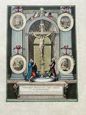 Arte Popolare Devozionale: Perù, Lima. Passione Di Gesù, Crocifisso Di Guamantanga