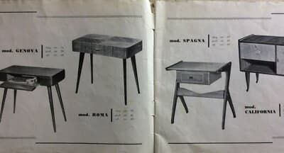 Musica, Dischi, Radiofonia: Mobili Discofoni. Catalogo Illustrato Carisch, Milano