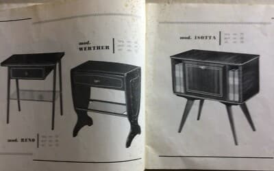 Musica, Dischi, Radiofonia: Mobili Discofoni. Catalogo Illustrato Carisch, Milano