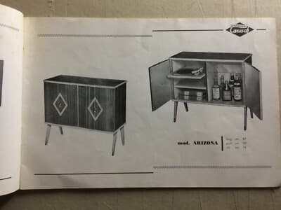 Musica, Dischi, Radiofonia: Mobili Discofoni. Catalogo Illustrato Carisch, Milano