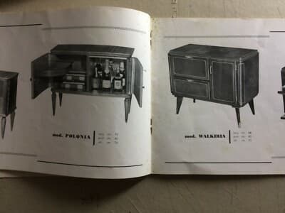 Musica, Dischi, Radiofonia: Mobili Discofoni. Catalogo Illustrato Carisch, Milano