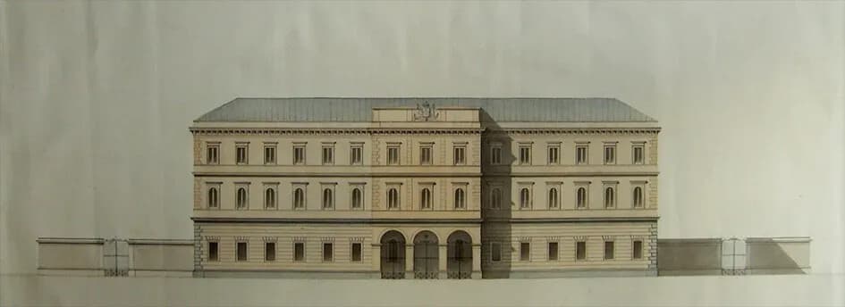 Arte, Architettura: Antico Progetto Originale Di Sebastiano Vidovisio, Gravina Di Puglia