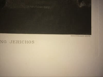 Distruzione Di Gerico, Veduta Artistica   Felix Baumhauer, Bruckmann, 1911