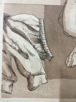 Eva Fischer: Giovane Calciatore. Incisione Originale Firmata.