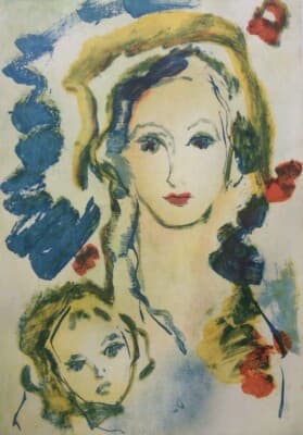 Ernesto Treccani: La Vita   Acquaforte A Colori (P.A.)