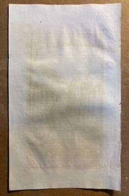 Allegoria Della Pioggia: Pluvio. Antica Incisione All'Acquaforte