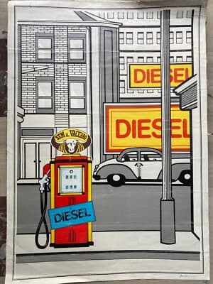 Grafica Pubblicitaria Diesel E Sem Il Vaccaro   Prova d'Artista