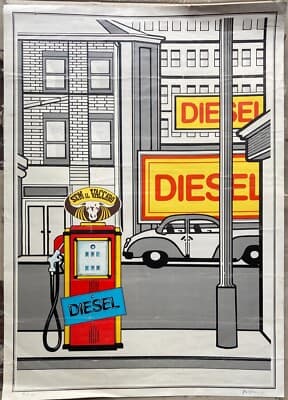 Grafica Pubblicitaria Diesel E Sem Il Vaccaro   Prova d'Artista