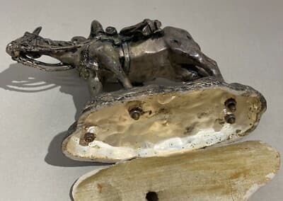 Militaria: Cavalleggero (soldato A Cavallo), Scultura Da Collezione GTB