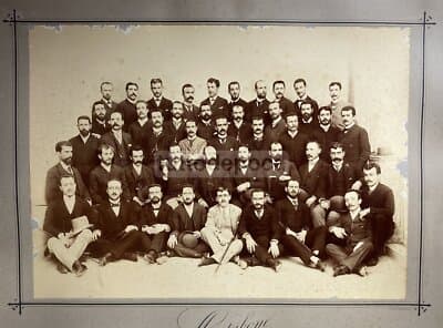 Fotografie Storiche E Da Collezione: Napoli, Fotografo Montabone, Gruppo Di Baffuti