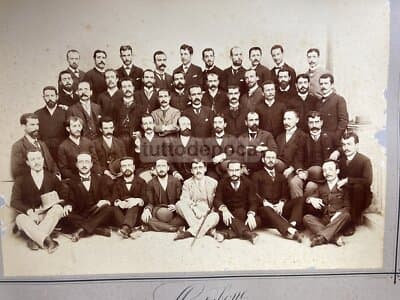 Fotografie Storiche E Da Collezione: Napoli, Fotografo Montabone, Gruppo Di Baffuti