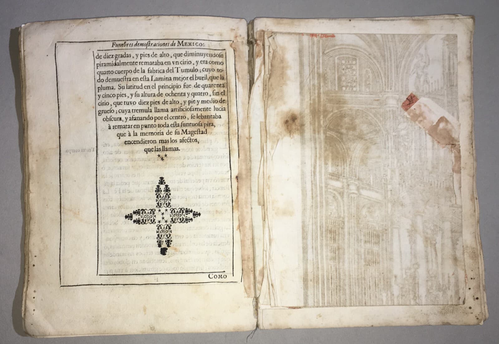 Llanto Del Occidente: Rara Edizione Illustrata Dei Funerali Di Filippo IV, Messico 1666