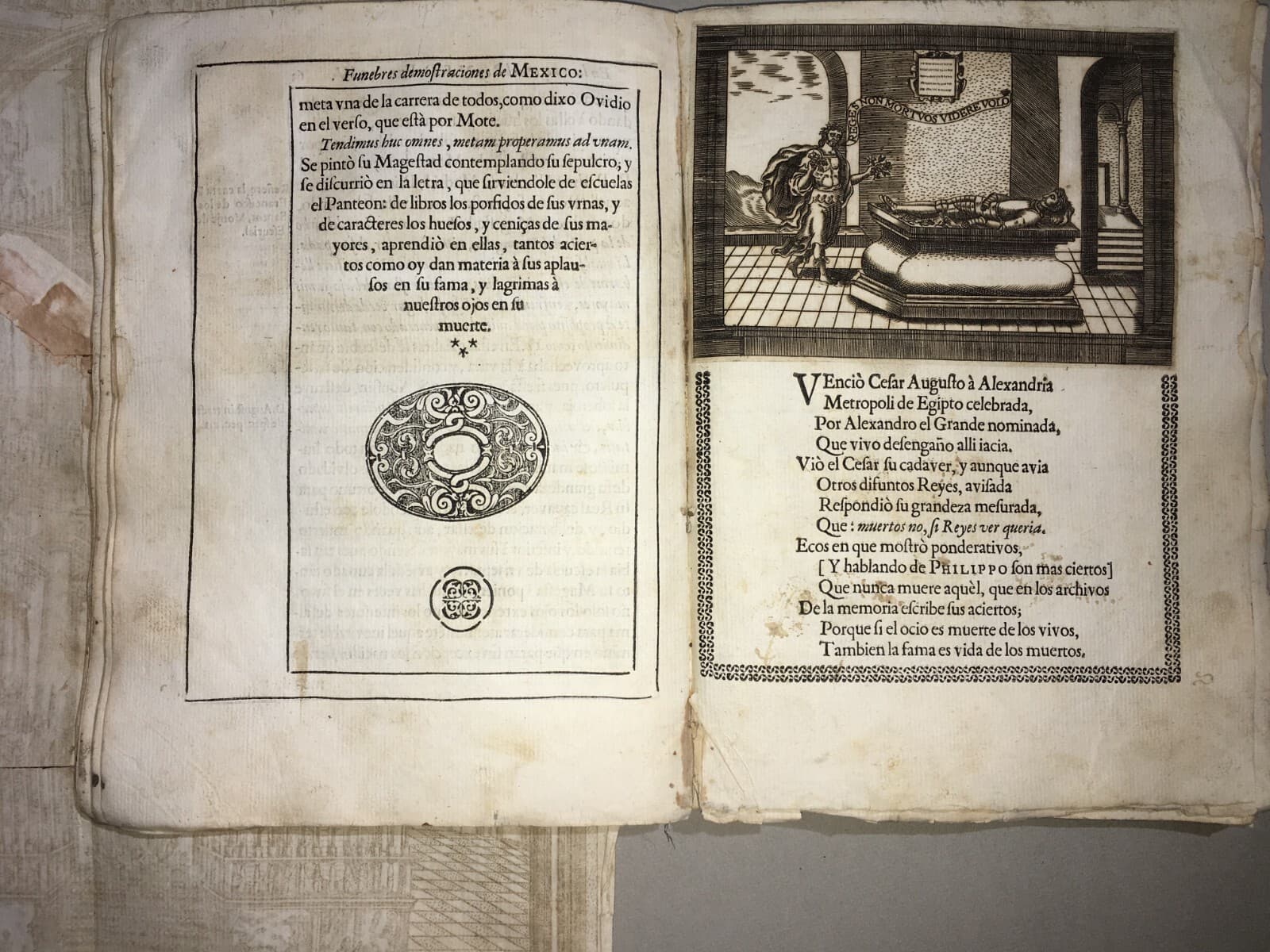 Llanto Del Occidente: Rara Edizione Illustrata Dei Funerali Di Filippo IV, Messico 1666