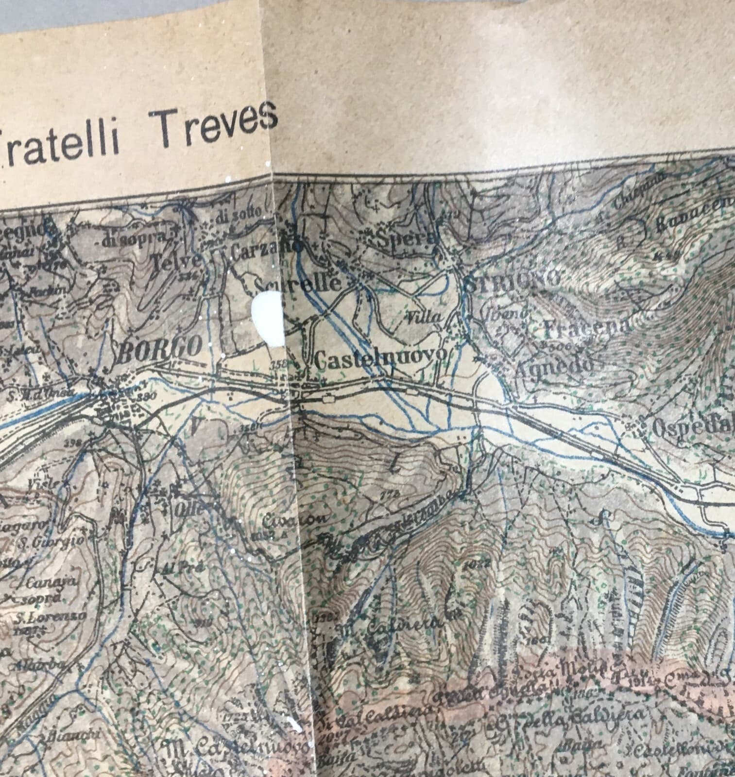 Militaria: Antica Cartografia Di Marostica, Asiago, Levico, Borgo Valsugana E Territori Limitrofi