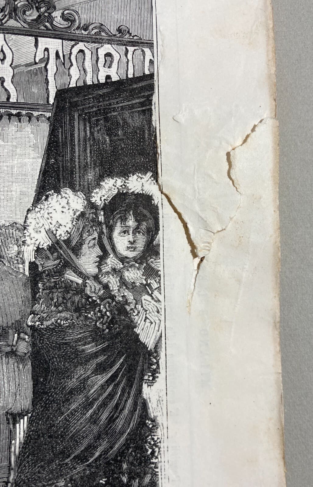 Milano: Esposizione 1881, Ditta Massola, Torino. Galleria Del Lavoro, Xilografia Di Foli.